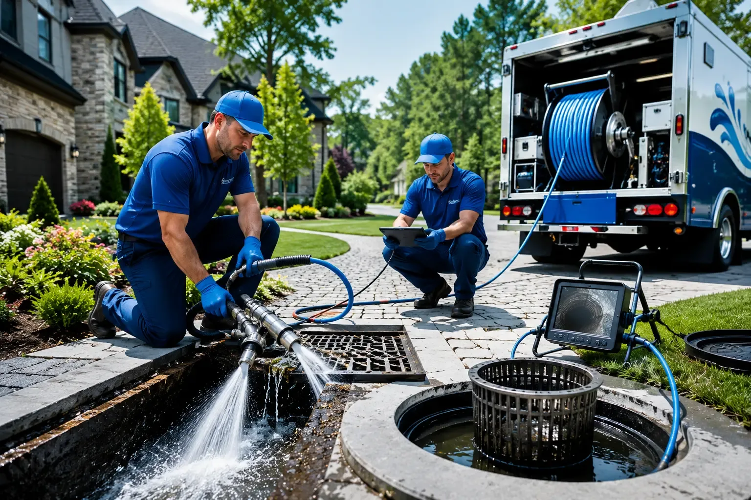 Local outdoor drain cleaning professionals in Reedsville, WV