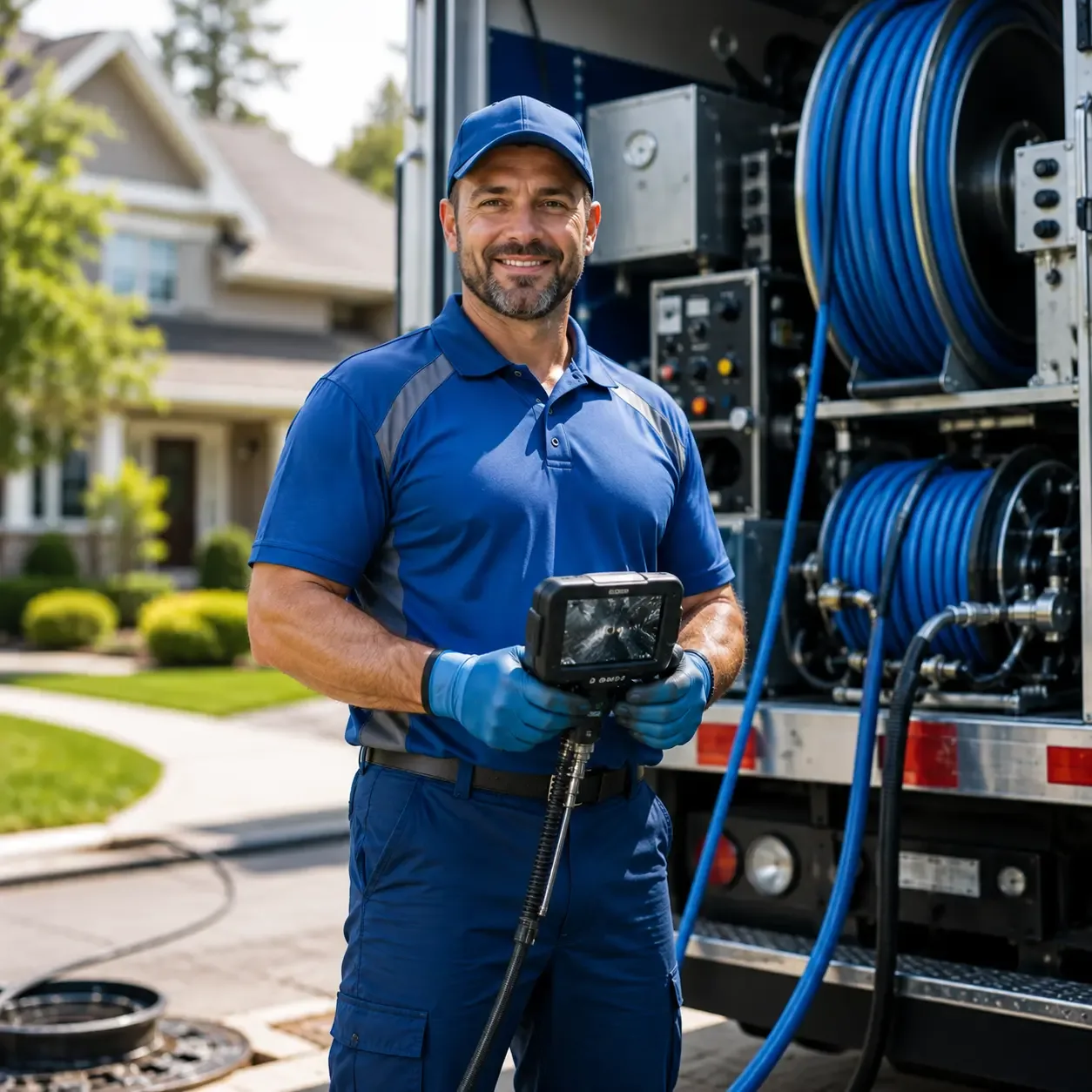 Local outdoor drain cleaning specialists in Reedsville, WV